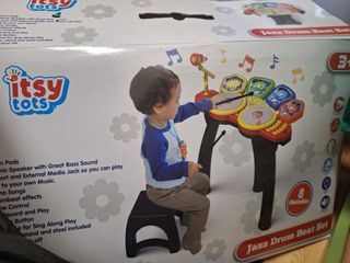 Jazz drum beat set