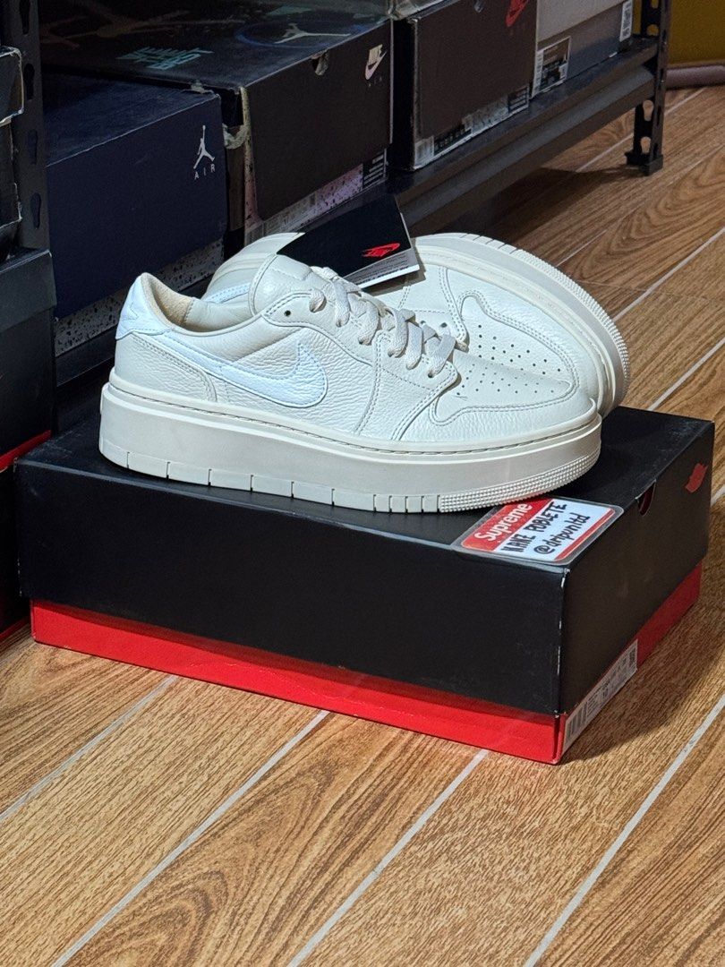 Jordan 1 Low Elevate Legend Light Brown (Category: Sneakers) located in Mandaluyong City. Submitted by dripunltd (Listing ID 1352594838, Image 1). Description: Jordan 1 Low Legend Light Brown Size 8.5 Mens / 10 Womens Brand New 3,600.