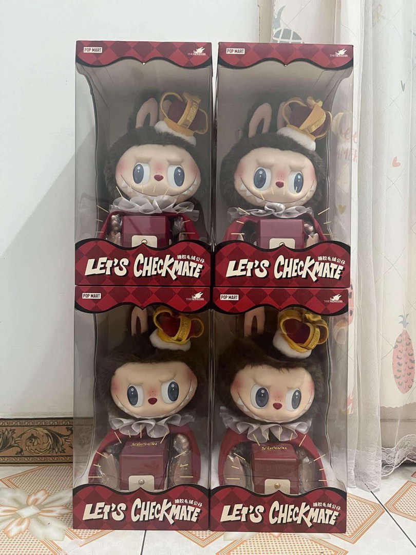 Labubu Checkmate, Hobbies & Toys, Toys & Games on Carousell