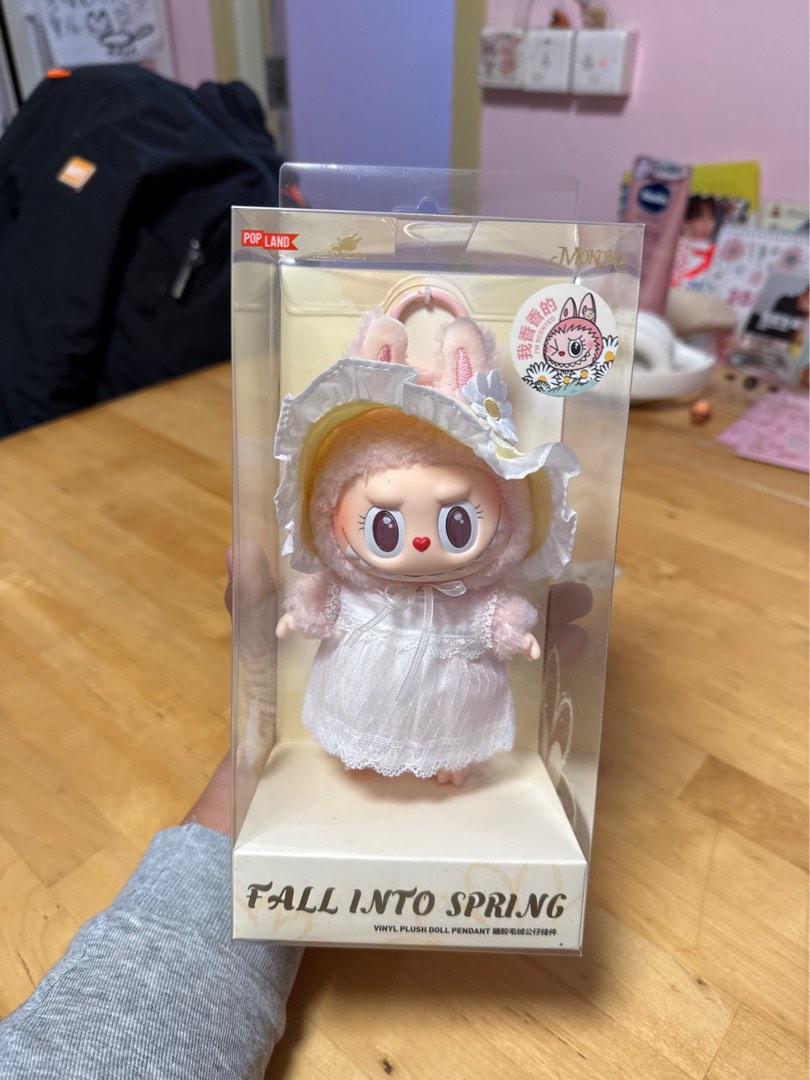 FALL INTO SPRING MOKOKO 第2代 モココピンクタグ labubu mokoko v2