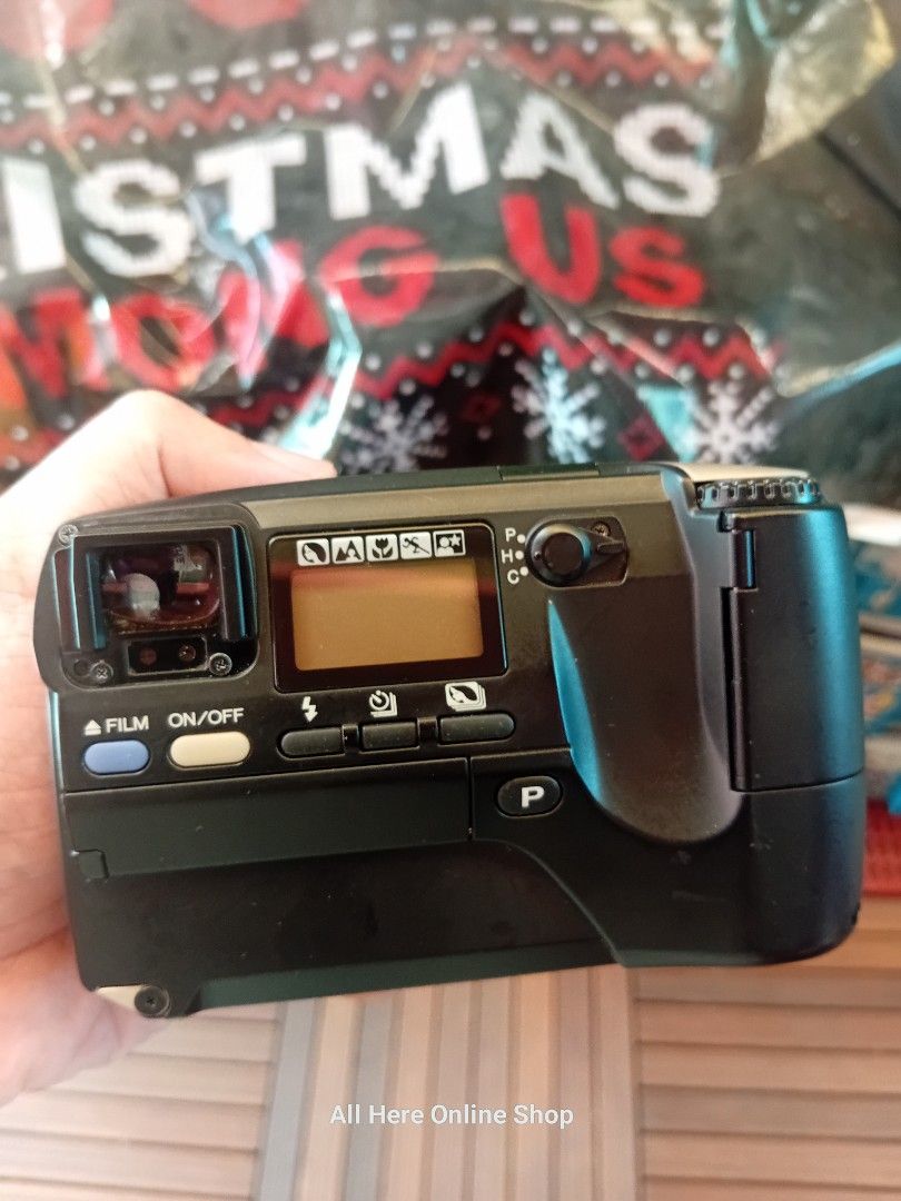 Minolta Vectis S-100 SLR IX-DATE APS camera (Category: Cameras) located in Las Pinas. Submitted by All.here_OnlineShop (Listing ID 1352569666, Image 3). Description: Minolta Vectis S-100 SLR IX-DATE APS camera. Good condition. Selling as is and not been tested 450 only. Shipping via LBC or JRS (Provincial) Lalamove (same day delivery within Metro Manila). Items are coming from Las piñas. *items are considered sold and given in good condition unle