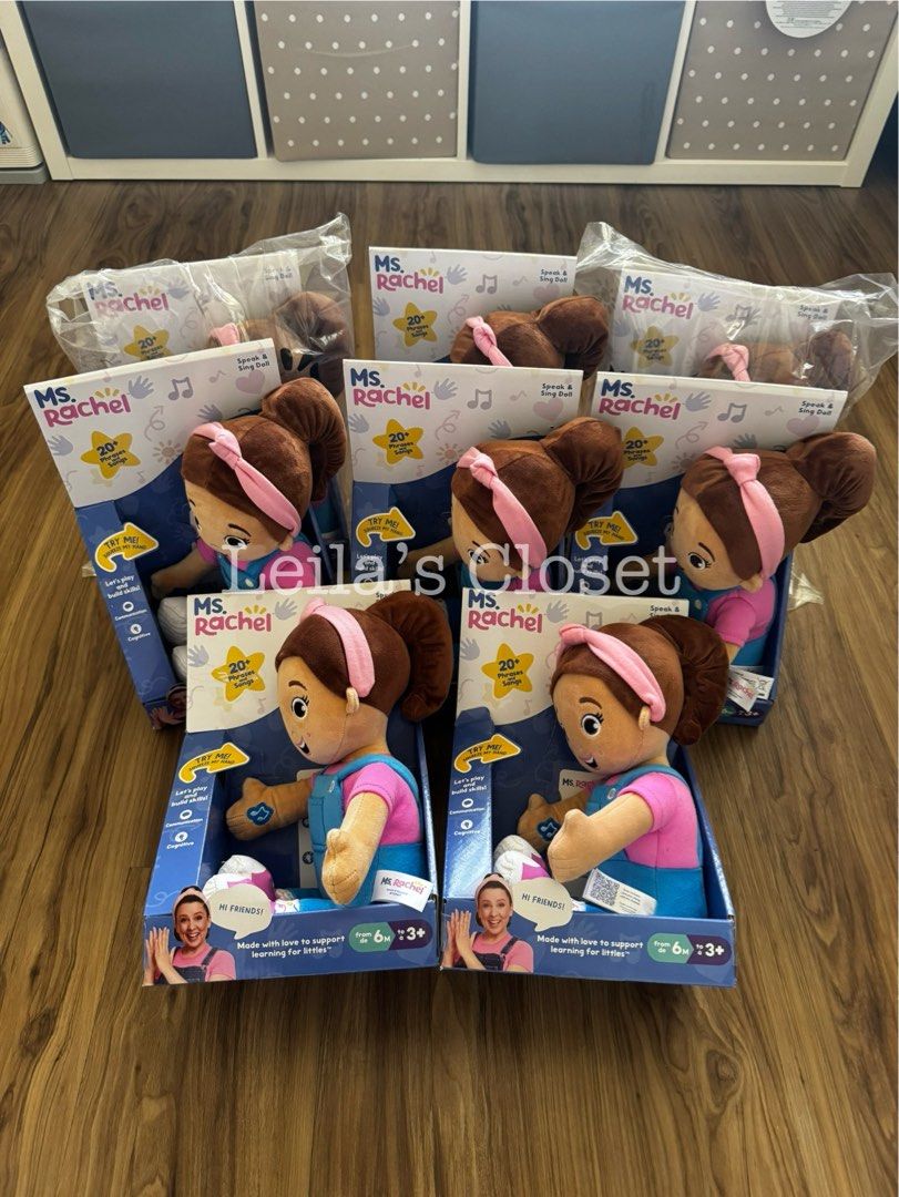 Ms. Rachel Speak & Sing Doll (ON HAND) (Category: Infant Playtime) located in Muntinlupa City. Submitted by clavillarante (Listing ID 1352601566, Image 1). Description: Markdown sale. Now for only 1700 each. Bnew straight from US. Bought personally at Target. Several pieces on hand.