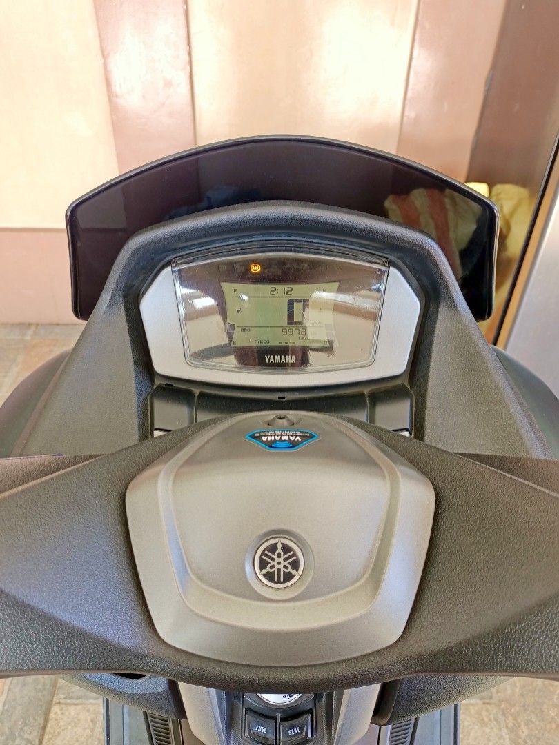 NMAX V2 (Category: Motorbikes for Sale) located in Quezon City. Submitted by jasonguinto012 (Listing ID 1352593740, Image 2). Description: NMAXV2 Y-connect NO Hidden ISSUE❗❗❗ Total mileage : Please see attached photos first owner Newly Registered last July Newly change oil All papers complete except for the missing key code Rfs: Need cash All stock parts Upgrades : seat: BOS (orig price 2500) Topbox : SEC (orig price 7500) I bought it cash at Cas