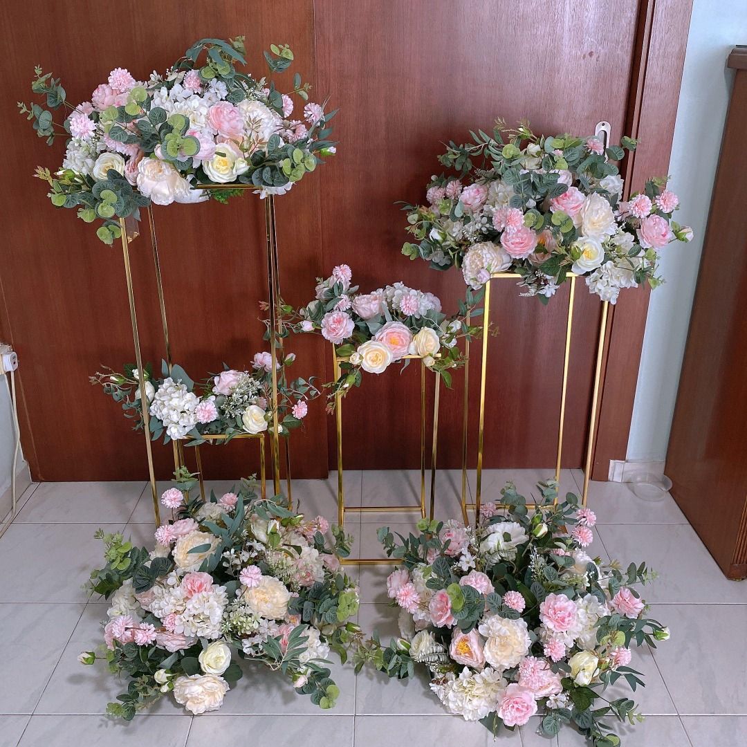 Photo Stands Photo Gallery Backdrop Stand for [Rent/Setup] Backdrop Curtain Floral Arch L Flowers Bride Groom Solemnisation Wedding Proposal Set Up Birthday Reception Table Deco Pleated stands (Category: Artificial Plants & Flowers) located in Singapore. Submitted by chocochoco44 (Listing ID 1352580607, Image 2). Description: 💜 items are available for rent only 💜 does not include set up 💜 rental period: 1 week 💜 kindly note that a deposit of 