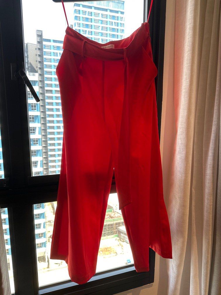 Red Culottes (Category: Other Bottoms) located in Singapore. Submitted by sunsethorizon (Listing ID 1352547310, Image 1). Description: .
