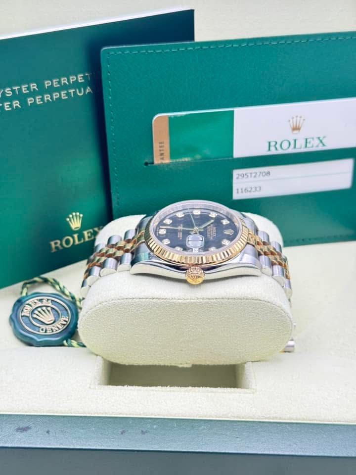Rolex datejust (Category: Luxury Watches) located in Cabanatuan. Submitted by albertgonzales27 (Listing ID 1352649512, Image 3). Description: Rolex Datejust Men size Super Jubilee Bracelet 36mm model 116233 2016 year Complete Box and Certificate .
