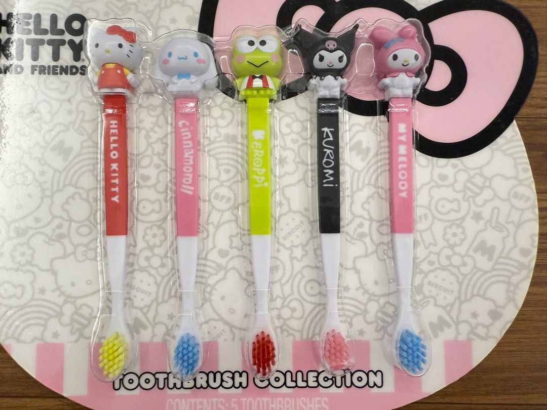 Sanrio Toothbrush Set (Category: Baby Toiletries & Grooming) located in Quezon City. Submitted by iamml87 (Listing ID 1352663698, Image 2). Description: Brand New From USA MOP: Gcash Shipping c/o buyer.