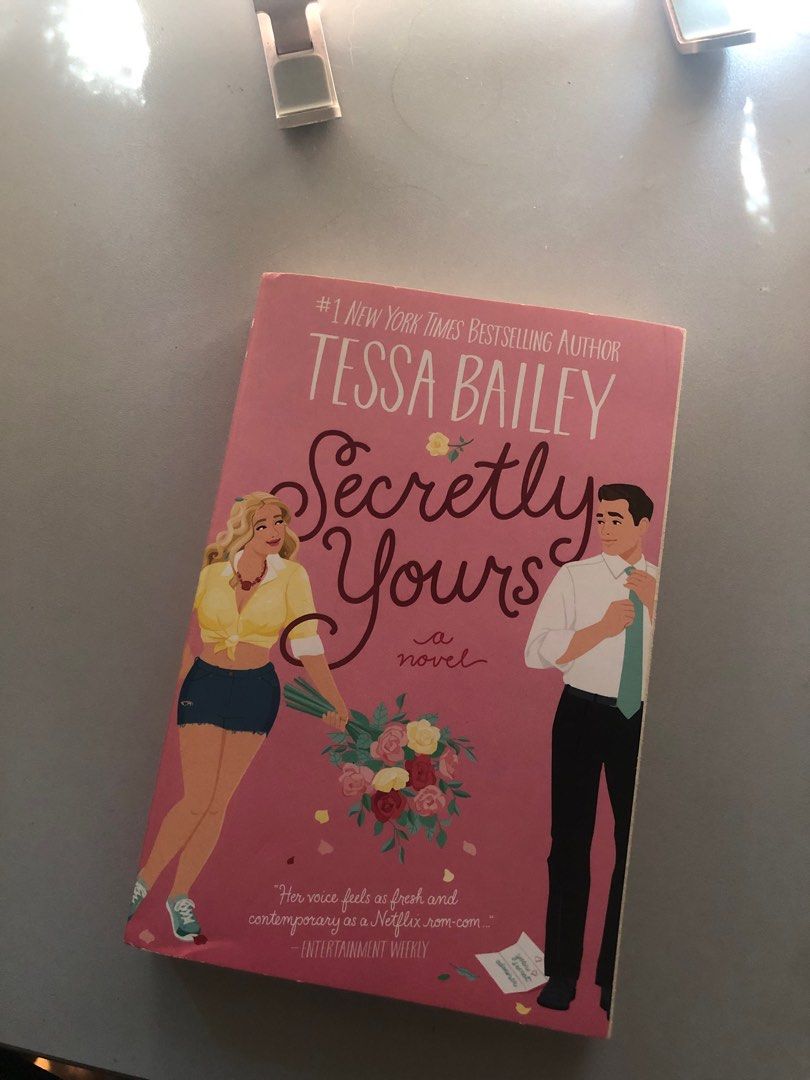 Secretly Yours by Tessa Bailey (Category: Storybooks) located in Taguig. Submitted by bubble.reads (Listing ID 1352570029, Image 1). Description: - US Edition (Publish by AVON) - Original price: ₱999 - Bought April 2024 - Never read - MOP: BDO, BPI, or GCash - Location: Taguig City - Delivery covered by Buyer - RFS: Decluttering .
