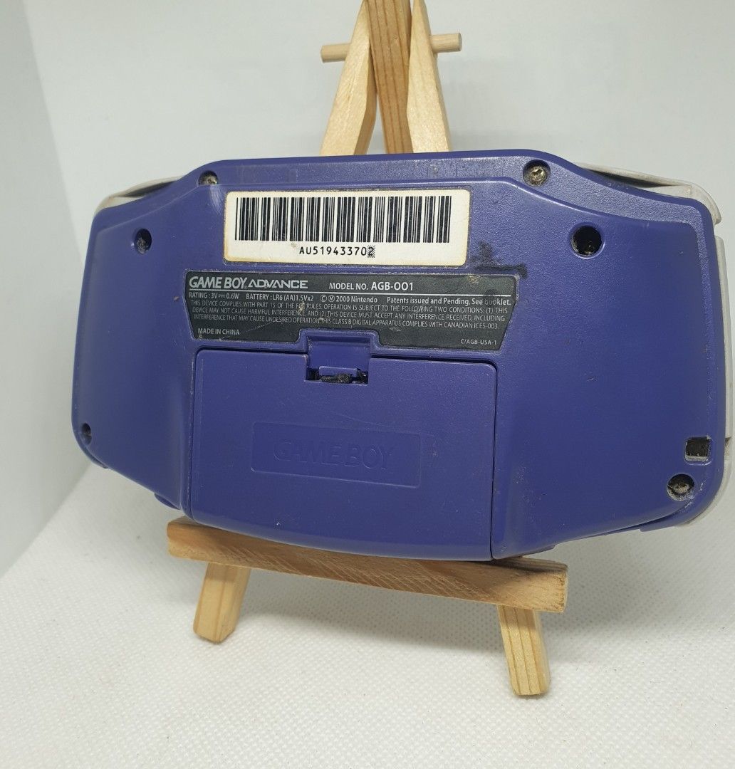 Selling Purple Nintendo Gameboy Advance (Category: Nintendo) located in Quezon City. Submitted by itemsforadoption (Listing ID 1352637749, Image 2). Description: Rfs: Its 2025! Happy New Year! Hoping you have a good year ahead of you! If you have questions feel free to send a message. Though I'll most likely be able to reply from 10am to 8pm. Please be patient and understanding. Decluttering games and items that I've picked up or for friends and 