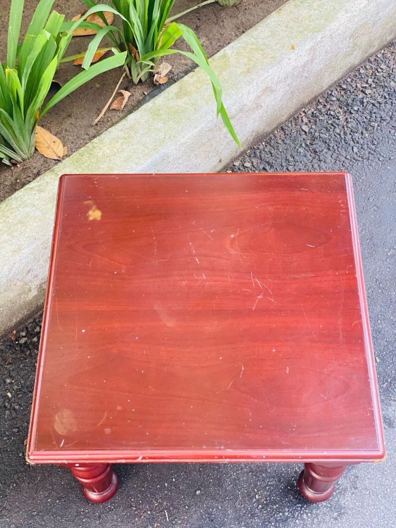 SOLID WOOD SIDE TABLE (Category: Tables & Sets) located in Kuala Lumpur. Submitted by ccsetapak (Listing ID 1352545065, Image 3). Description: WOOD BROWN SIDE TABLE FOOTED ✅ SIZE : 23x17" ✅ BROWN COLOR RM59 CASH CONVERTERS SETAPAK OLEH: ARUS JIMAT SDN BHD ( NO. SYARIKAT: 426411-U (199701010915).