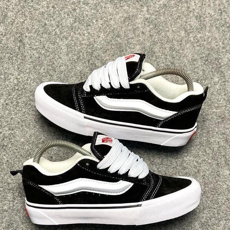 Vans Shoes Tenis Vans Old Skool White VANS KNU OLDSKOOL BLACK