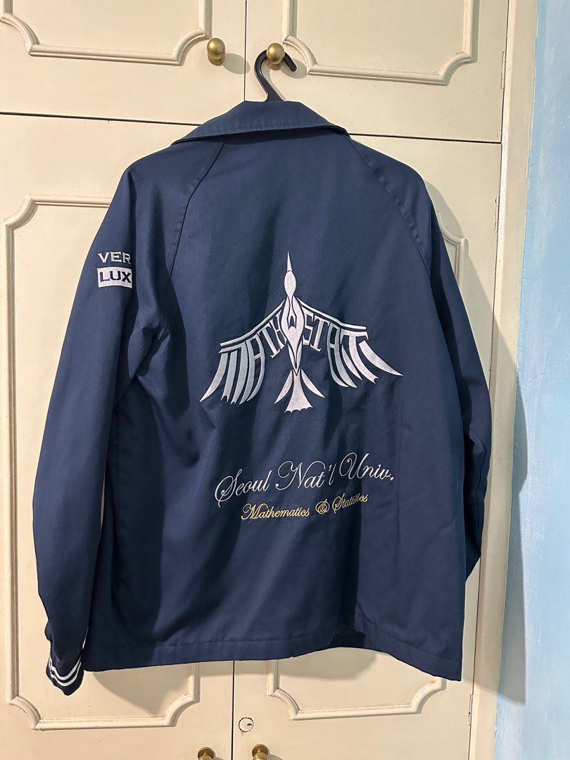 Varsity jacket korean (Category: Coats, Jackets and Outerwear) located in Manila. Submitted by thriftchup (Listing ID 1352656005, Image 2). Description: Name: Korean Varsity Jacket Size: XL Price: 250.