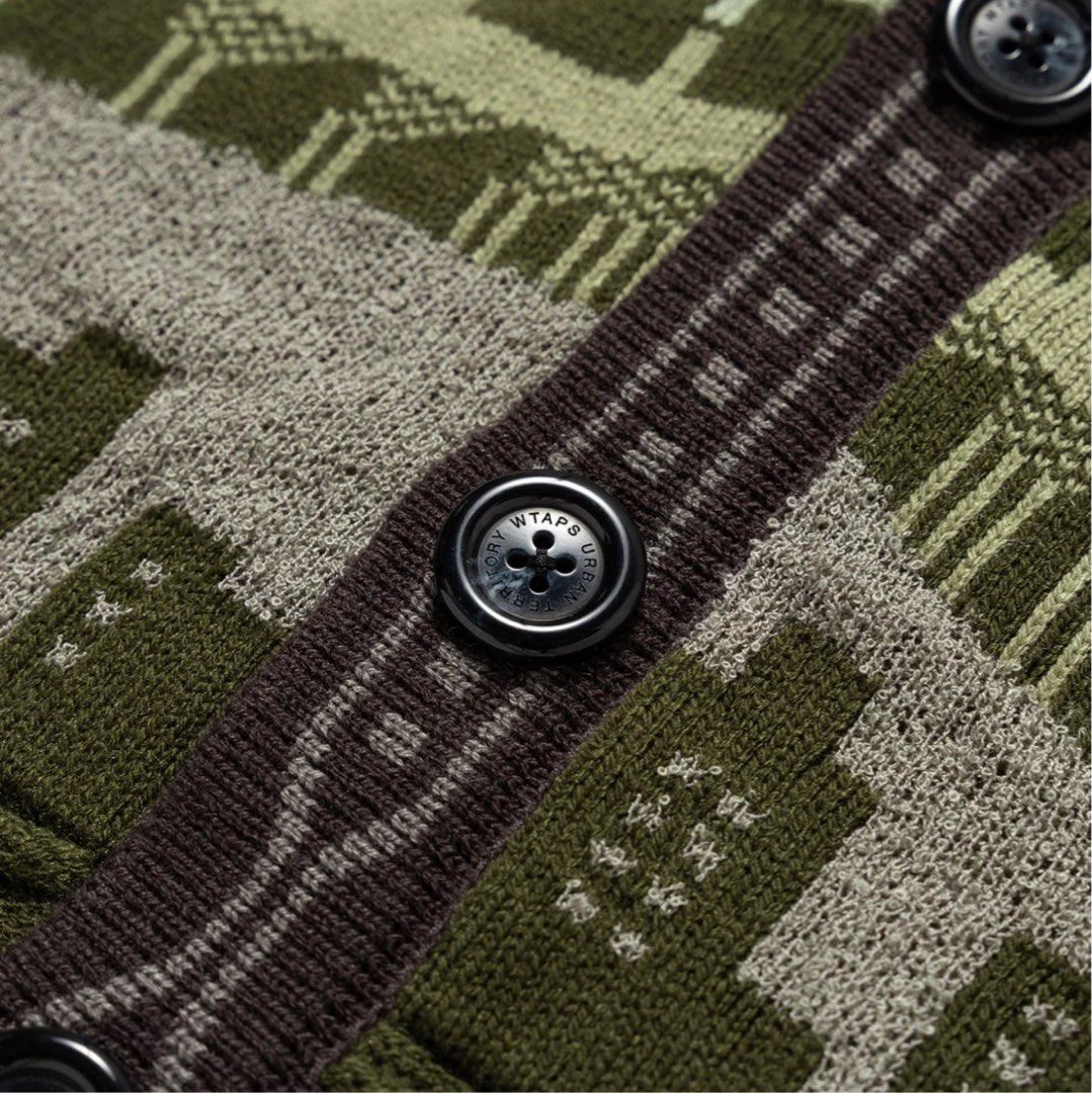 WTAPS 242MADT-KNM07 PALMER SWEATER L 【公式通販】