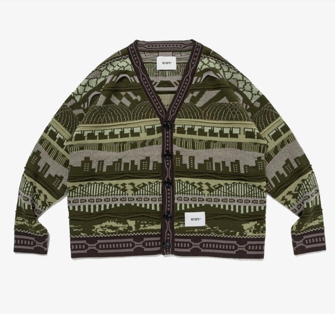 Wtaps 冷衫外套242MADT-KNM07 PALMER 813 / SWEATER / ACRYLIC