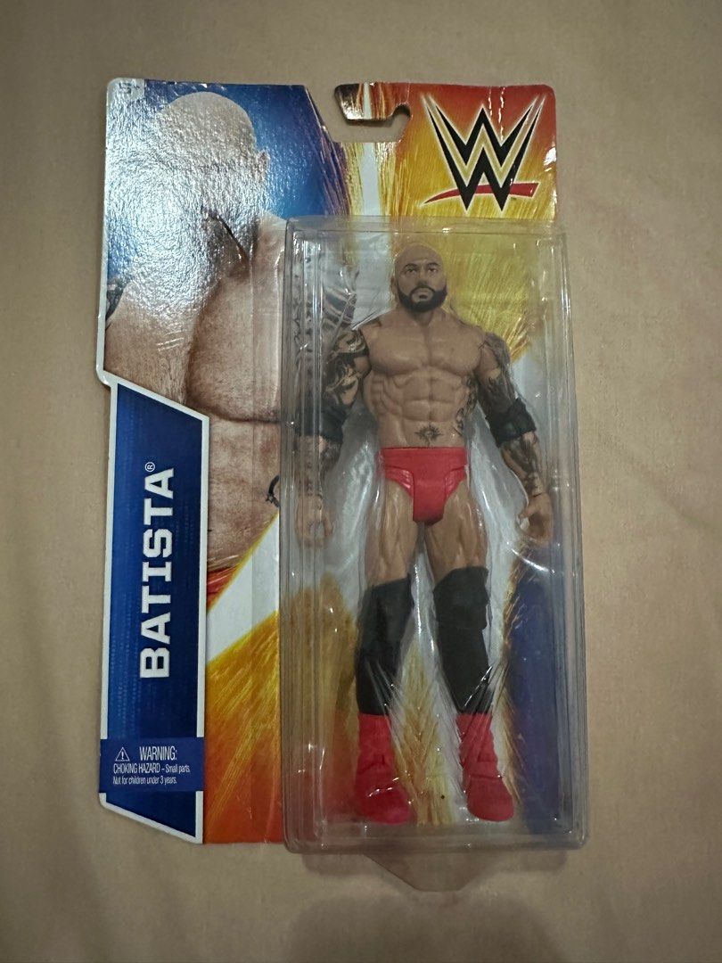 WWE Batista (Category: Action & Battle Toys) located in Manila. Submitted by collectorstrove (Listing ID 1352688486, Image 1). Description: Negotiable.