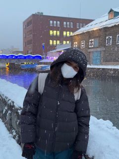Zara Black Hooded Puffer