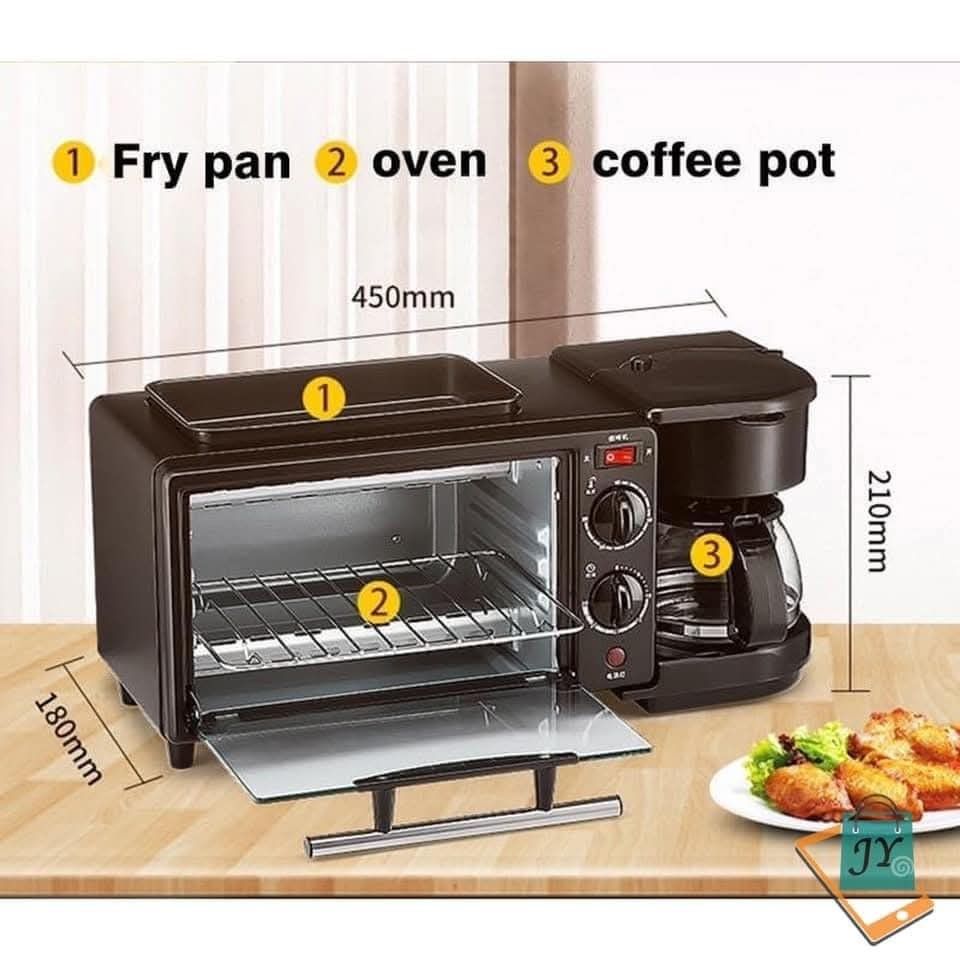 3 in 1 breakfast maker (Category: Ovens & Toasters) located in Mandaluyong City. Submitted by shopmla (Listing ID 1352781870, Image 2). Description: 3 in 1 breakfast maker @1,500. SF applies gcash BPI family.