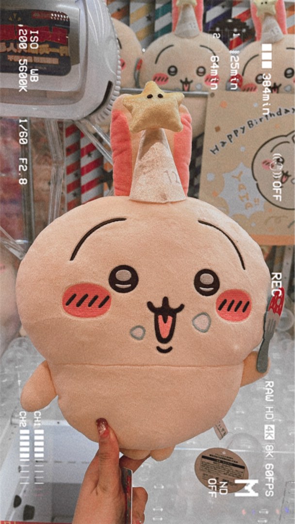全新日本生日兔 usagi 烏薩奇 chiikawa, 興趣及遊戲, 玩具 & 遊戲類 - Carousell