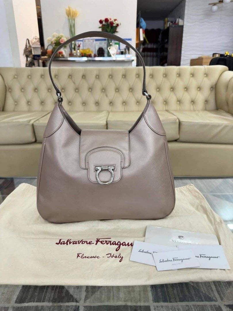 Authentic Salvatore Ferregamo Shoulder bag (Category: Luxury Bags & Wallets) located in Quezon City. Submitted by jhaediah (Listing ID 1352867552, Image 1). Description: 💥 SALE 💥 - Salvatore Ferragamo - Authentic 💯 - with original dustbag.