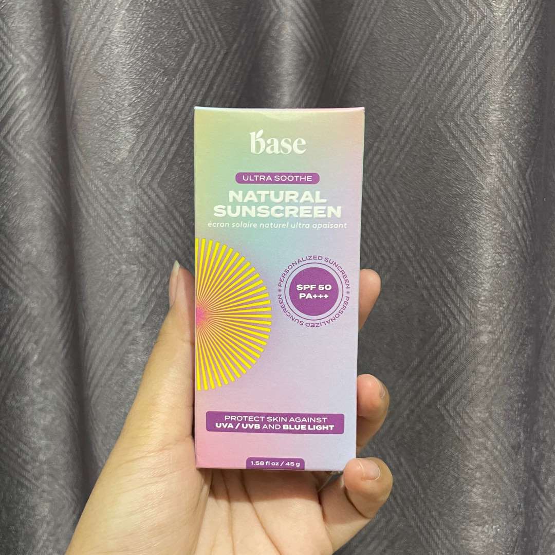[Baca Deskripsi] Base Ultra Soothe Natural Sunscreen spf 50 PA ...