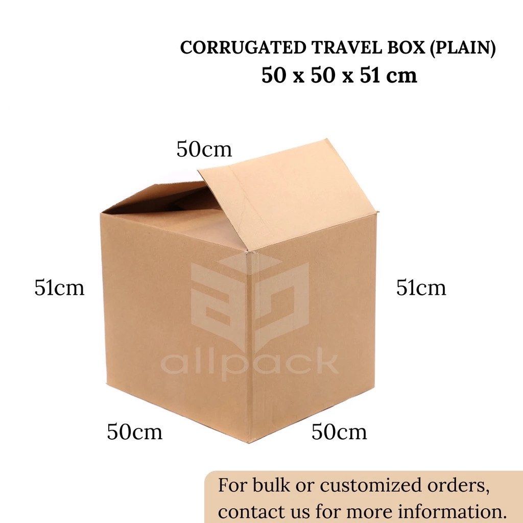 Balik Bayan Box - BROWN & WHITE (Category: Storage Boxes & Baskets) located in Manila. Submitted by geanne12 (Listing ID 1352865413, Image 2). Description: Balikbayan Travel Box Brown & White. No print. 📍 LALAMOVE - Same day delivery Manila 📍Minimum 5pcs 📍High quality. 50x50x51cm or 20x20x20 inches Discount for bulk orders‼️ 📍All items are packed with bubble wrap for maximum protection. ⏰Office Hours Monday to Saturday: 9:00 am to 5:00 pm For
