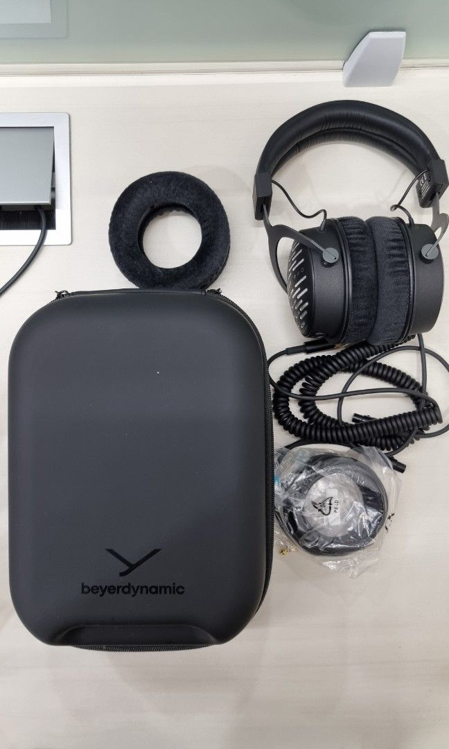 Beyerdynamic DT 1990 Pro Openback Headphones (Category: Headphones & Headsets) located in Manila. Submitted by dms120 (Listing ID 1352796088, Image 2). Description: Beyerdynamic DT 1990 Openback Headphones -250 Ohms, 45mm tesla dynamic drivers -Complete with 2 sets of earpads and 2 sets of cables (coiled and straight) -Frequency Response: 5-40,000 Hz -Sound Pressure Level: 102 dB RFS: Upgraded already SRP: 34,500 Bought from Audible Illusions in 