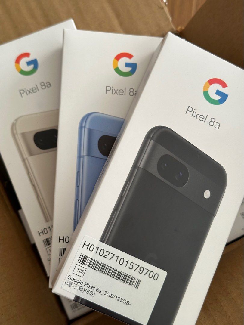 Brand New Google Pixel 8a 128 US (Category: Google Pixel) located in Quezon City. Submitted by janjanman120 (Listing ID 1352714271, Image 1). Description: Brand new / complete / openline 128gb US Black, bay, porcelain Cash only .