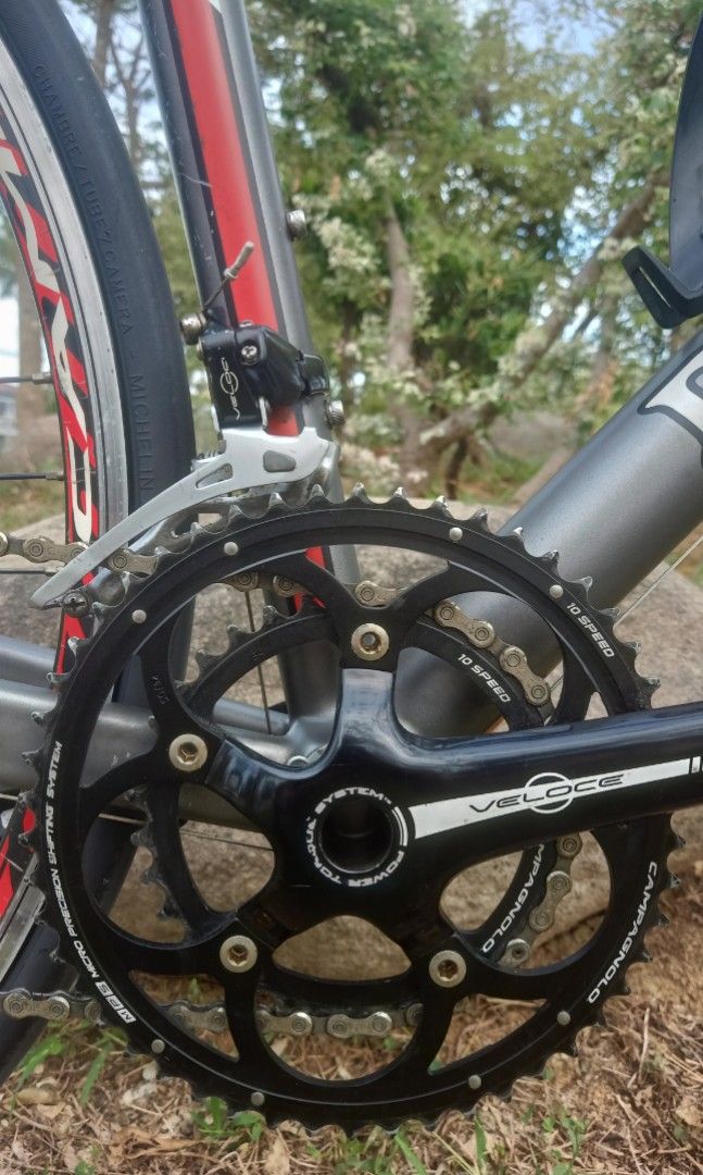 De Rosa Roadbike (Category: Bicycles) located in Bulacan. Submitted by mysticdeer.6d7f47 (Listing ID 1350839914, Image 2). Description: De Rosa Road Bike Frameset 52cm Tobtube Campagnolo Groupset Shimano Front Wheel Campagnolo Rear Wheel 10speed cogs WYSiWYG.