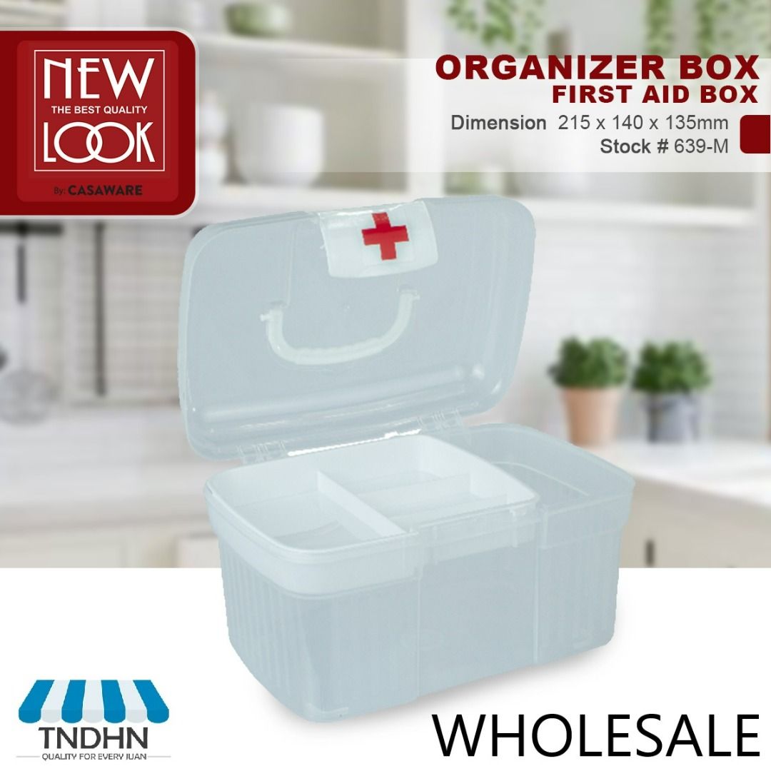 First Aid Kit / First Aid Box by Casaware 639 (Category: Medical Supplies & Tools) located in Quezon City. Submitted by TNDHN (Listing ID 1352744551, Image 1). Description: Brand new Sealed Wholesale price listed 12 pcs per box Minimum 5 boxes Send us a PM now to get your allocation. Very hot item! Banawe QC pickup Wholesale If retail, we will redirect you to our online shop. .