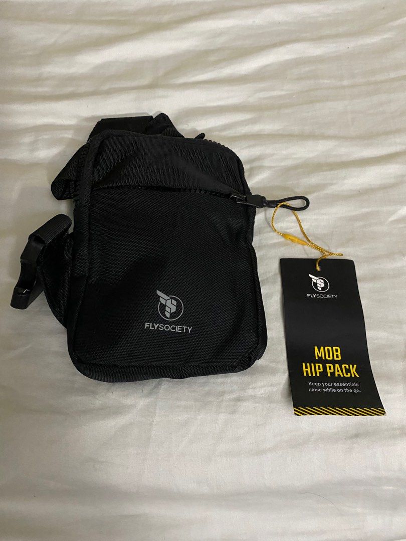 Fly Society Hip Pack (Category: Backpacks) located in Manila. Submitted by jeru_313 (Listing ID 1352755854, Image 1). Description: Fly Society Hip Pack Two Pockets and an Adjustable Strap Brand New Mode of payment: GCash, Maya, or BPI.