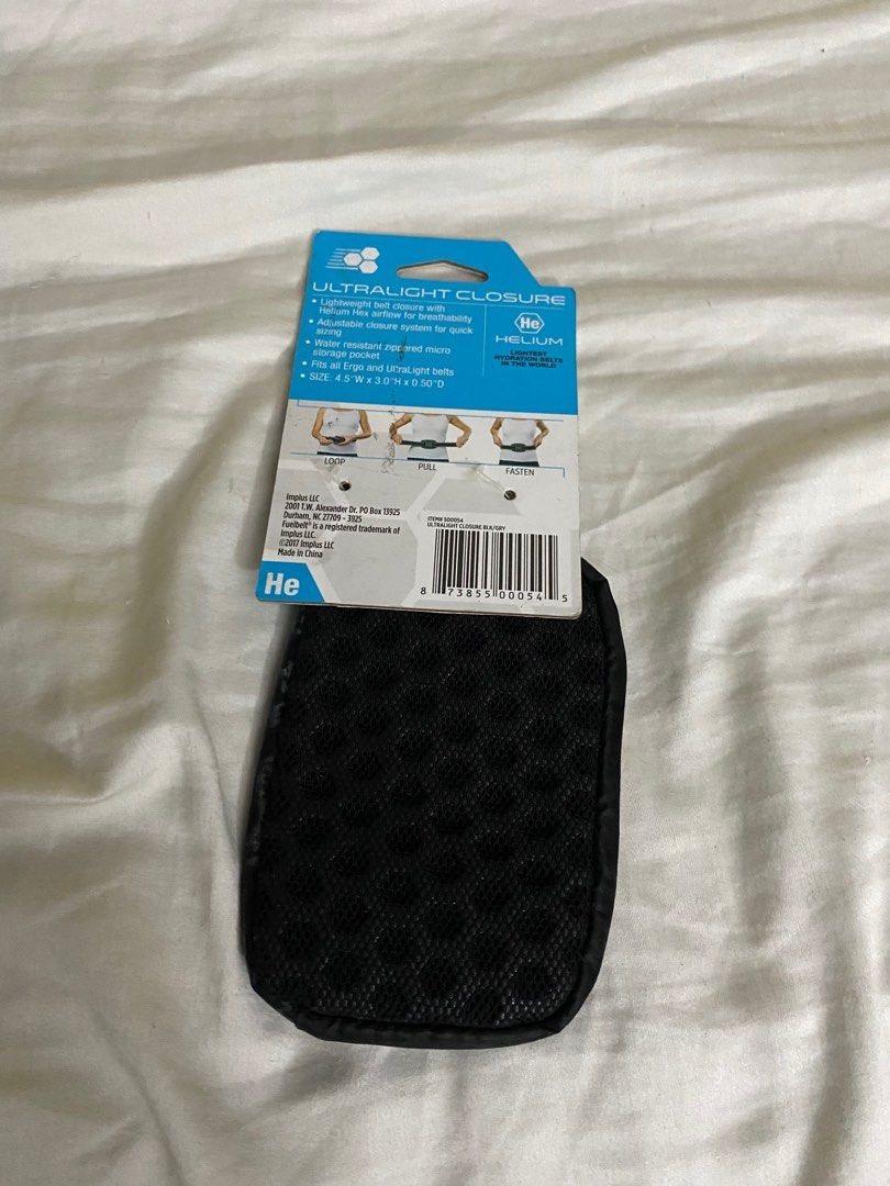 Fuelbelt Ultralight Closure (Category: Belt bags, Clutches and Pouches) located in Manila. Submitted by jeru_313 (Listing ID 1352757514, Image 2). Description: Lightweight Belt Closure Water resistant Custom fit closure.