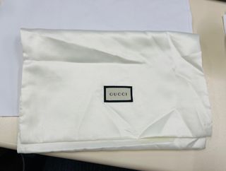 Gucci dust bag 防塵袋 長銀包 Card Holder Wallet 卡套 卡片包 卡片套 布袋 保護套64207022824578110