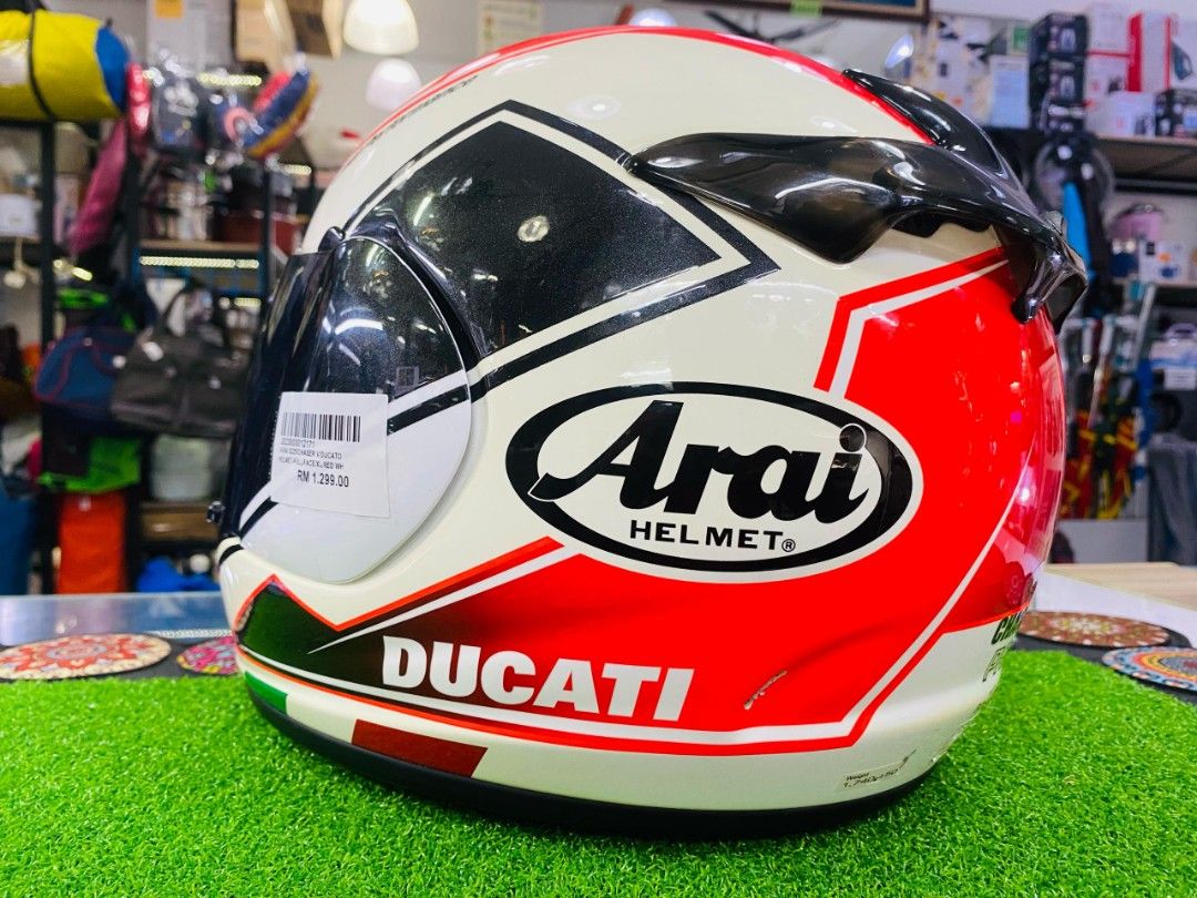 HELMET FULLFACE ARAI DUCATI CHASER V PRO SIZE XL Auto Accessories On helmet-fullface-arai-ducati-chaser-v-pro-size-xl-auto-accessories-on