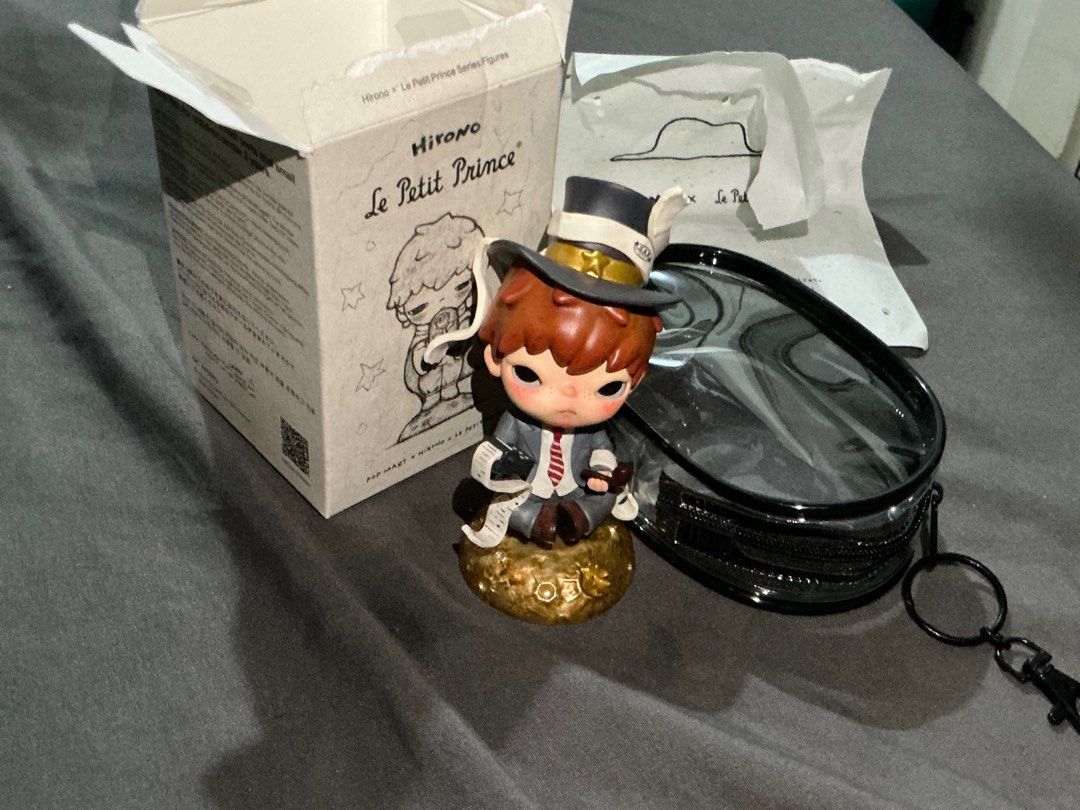 Hirono Le Petit Prince Businessman (Category: Character Goods) located in Manila. Submitted by carlllle (Listing ID 1352842021, Image 1). Description: - free key chain pouch.