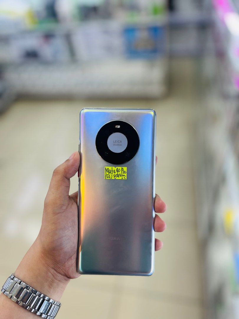 Huawei mate 40 Pro 8/256GB OPENLINE GLOBAL NO ISSUES (Category: Huawei) located in San Juan City. Submitted by najihahtelecomshop2018 (Listing ID 1352713869, Image 3). Description: FOR SALE | TRADE / SWAP (RFS: Buy and Sell) QUICK SPECS Huawei Mate 40 Pro 8/256GB Openline No hidden Issues No history of Repair No icloud Issues Reset Anytime | Unli Reset Test to sawa 98% Smooth 100% Original/Authentic Legit Not refurbished/Recon 💰Mode of Payment:�