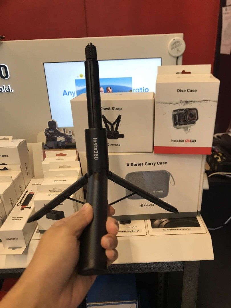 Insta360 2in1 Invisible Stick + Tripod (Category: Tripods & Monopods) located in Makati City. Submitted by slaccessoriesshop (Listing ID 1352854745, Image 1). Description: Insta360 2in1 Invisible Stick + Tripod 💥 ELECTRONICS, COMPUTER ACCESSORIES AND APPLIANCES 💥 All Items - Original / Brand New / Sealed We issue SALES INVOICE With WARRANTY RECEIPT With TECHNICAL SUPPORT Accepting BULK ORDERS We are OPEN EVERYDAY ! Same Day Delivery DELIVERY - 