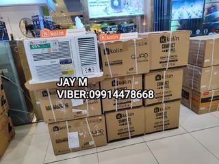 KOLIN WINDOW TYPE INVERTER AIRCON BRAND NEW SEALED