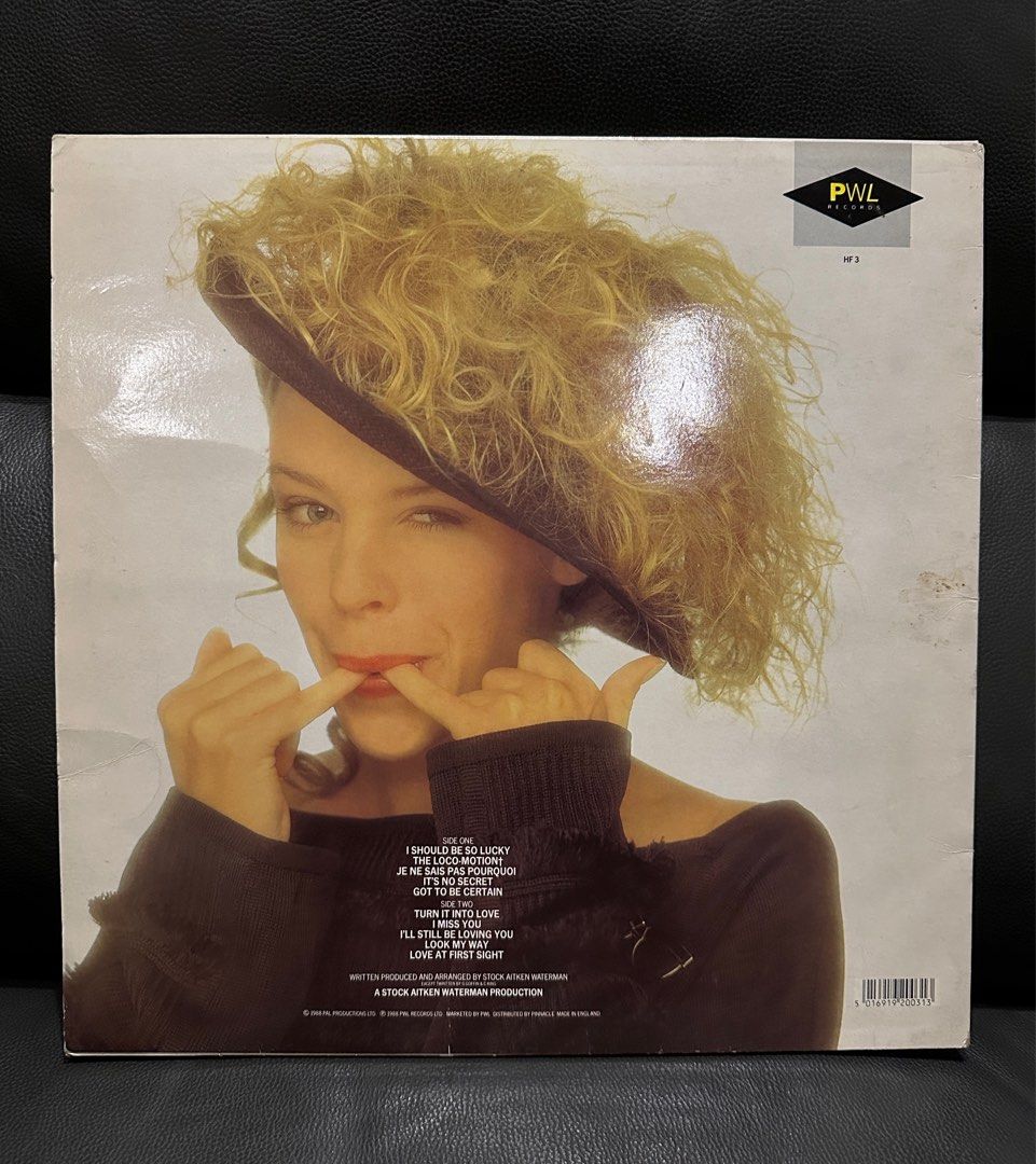 Kylie Minogue vinyl record plaka (Category: Vinyls) located in Rizal. Submitted by sal.bear (Listing ID 1352728007, Image 2). Description: Old press. Vinyl needs a bit of cleaning. I played this once since acquisition. Rfs: I’m letting go of my least favorite records. No haggling please. Haggling message will be ignored. Buyer pays for the shipping/ delivery. .