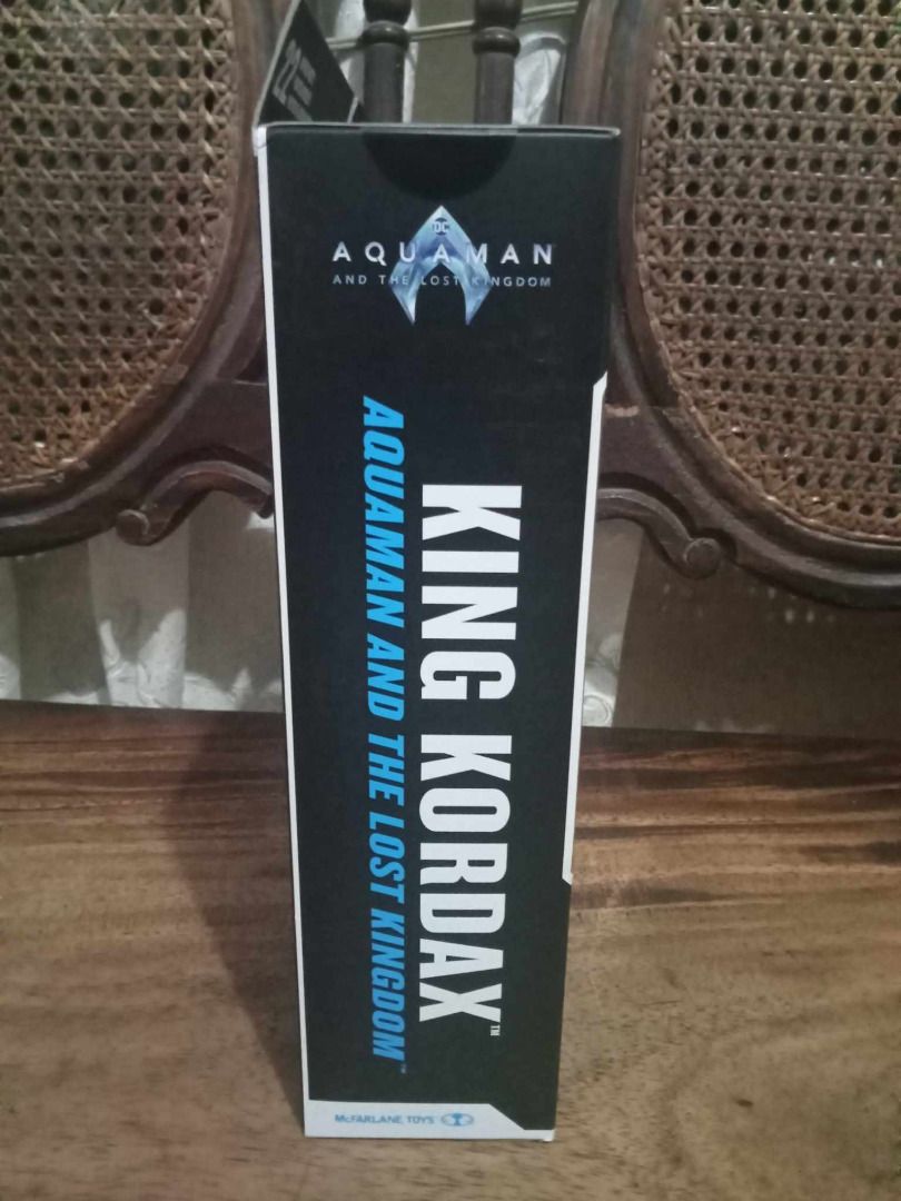 McFarlane DC Multiverse King Kordax 7 Inch Action Figure (Category: Figurines & Statues) located in Cainta. Submitted by techtoysnmore (Listing ID 1352812749, Image 2). Description: For Sale McFarlane DC Multiverse King Kordax 7 Inch Action Figure Aquaman and The Lost Kingdom Product Features: Incredibly detailed 7” scale figure based off the DC Multiverse Designed with Ultra Articulation with up to 22 moving parts for full range of posing and pl