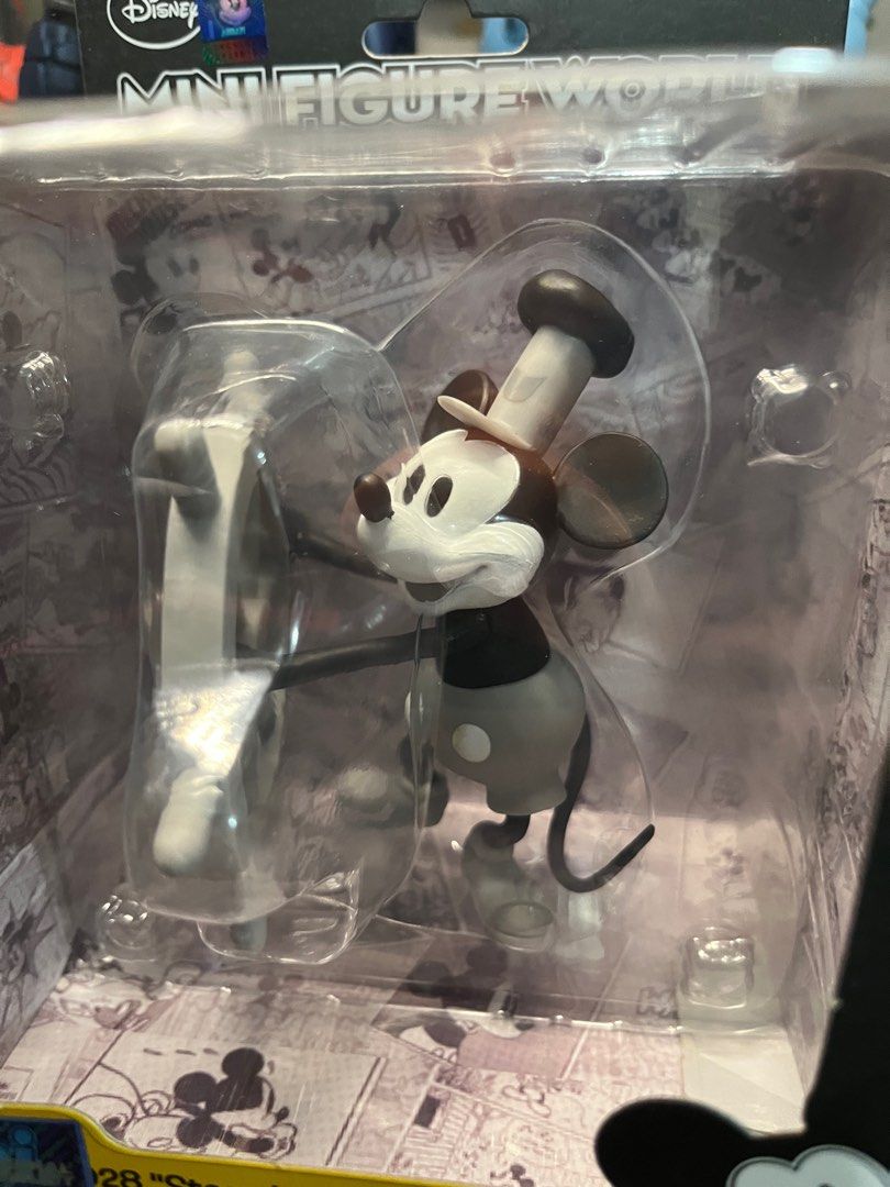Mickey Mouse “Steamboat willie” Figure by Play Imaginative (Category: Designer & Blind Box Toys) located in Quezon City. Submitted by czgadgets (Listing ID 1352743162, Image 1). Description: 1928 “Steamboat Willie” Mickey Mouse by Play imaginative. Sealed. Kept in storage. .