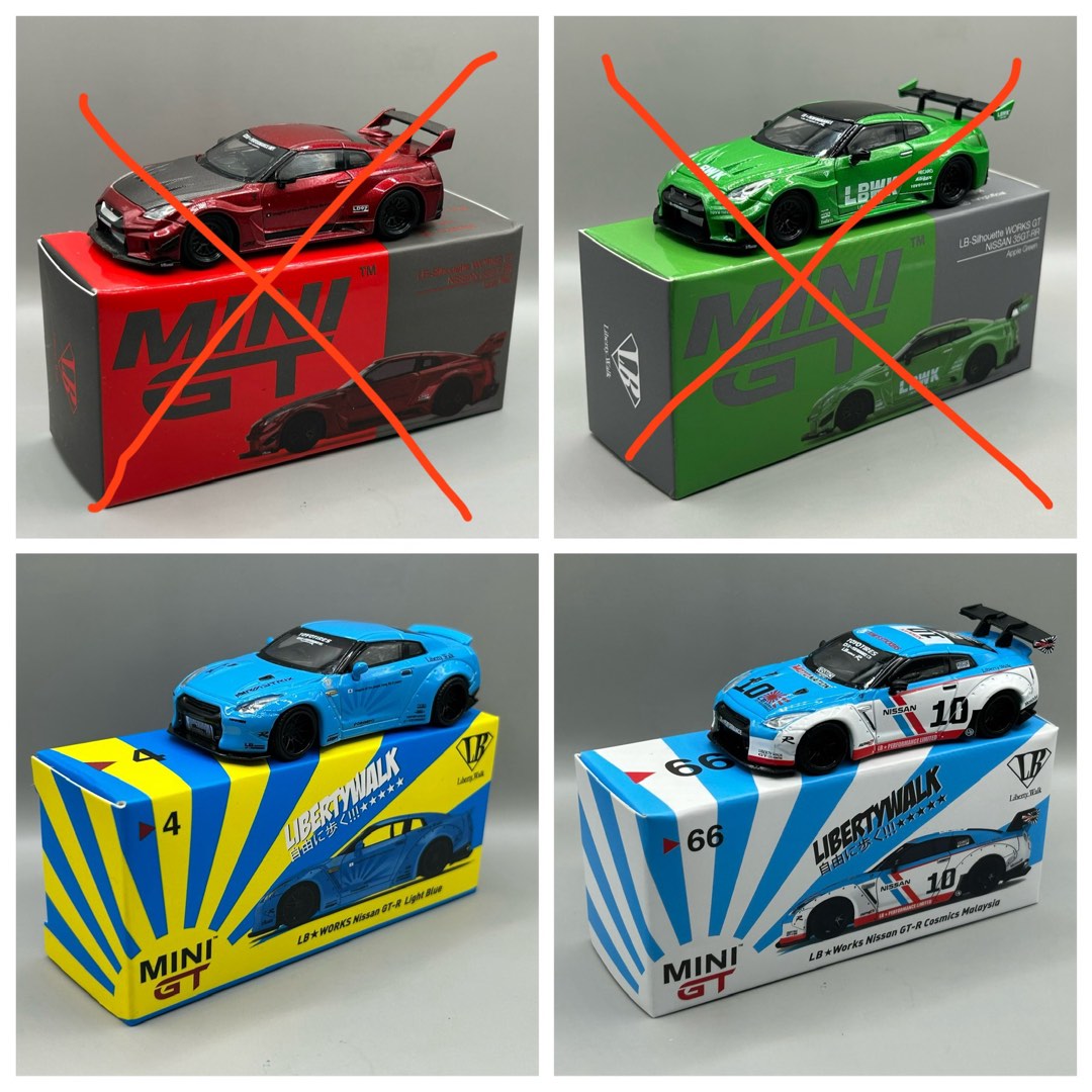 Mini GT LBWK Nissan GT-R R35 /LB-Silhouette Works GT Nissan 35GT-RR ...