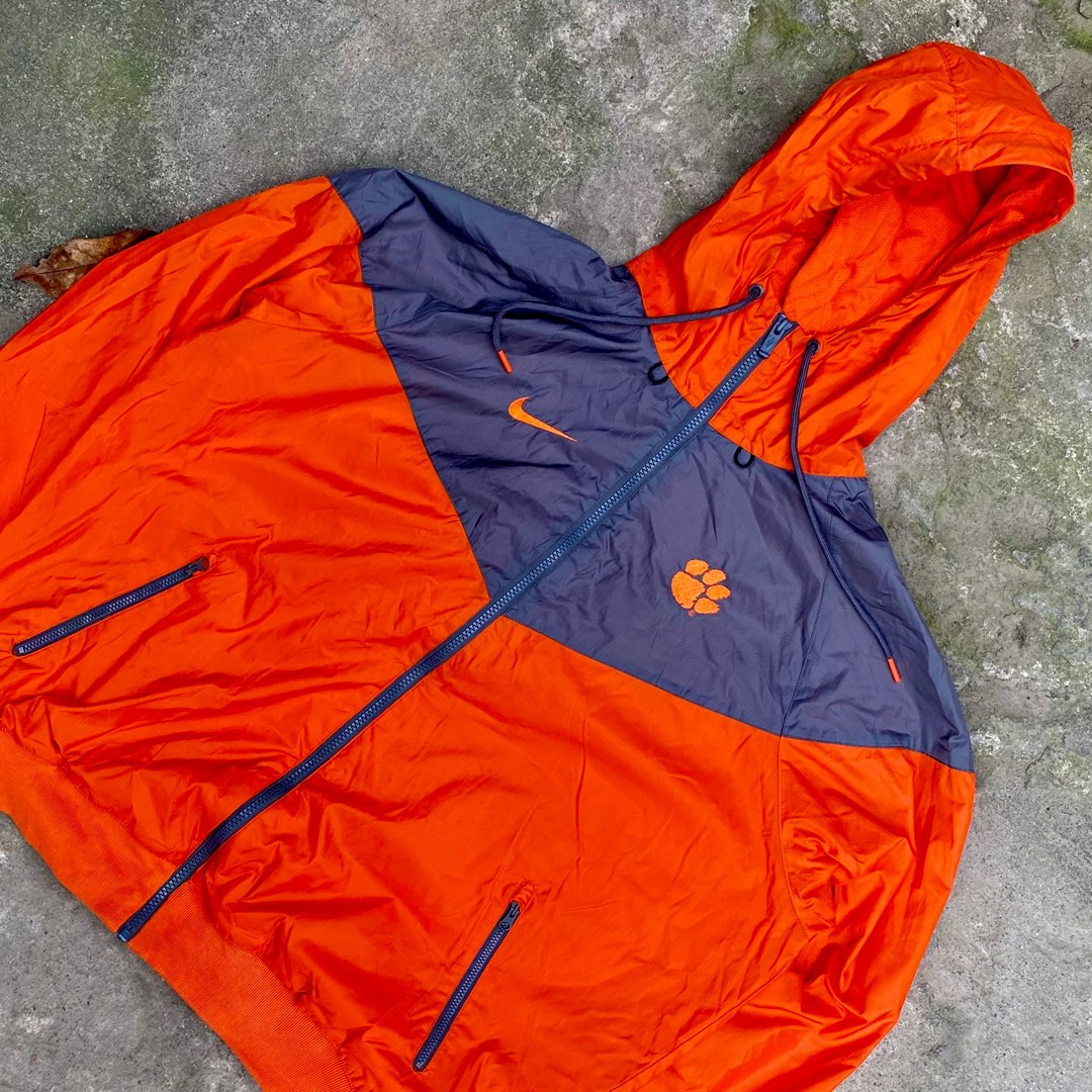 clemson nike windbreaker
