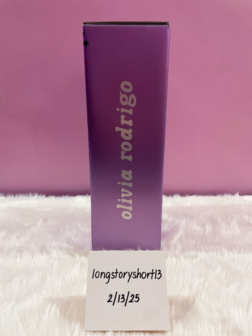Olivia Rodrigo x Stanley Tumbler (Category: Water Bottles & Tumblers) located in Bulacan. Submitted by longstoryshort13 (Listing ID 1352757443, Image 3). Description: 💜 SOLD 💜 Brand new Olivia Rodrigo x Stanley. This is a limited edition tumbler studded in vampire-red and silver stars, celestial art embodies the soft–grunge essence of GUTS. Please take note that shipping from the US to PH is costly. Buyer will pay for shipping fee. (Authentic S