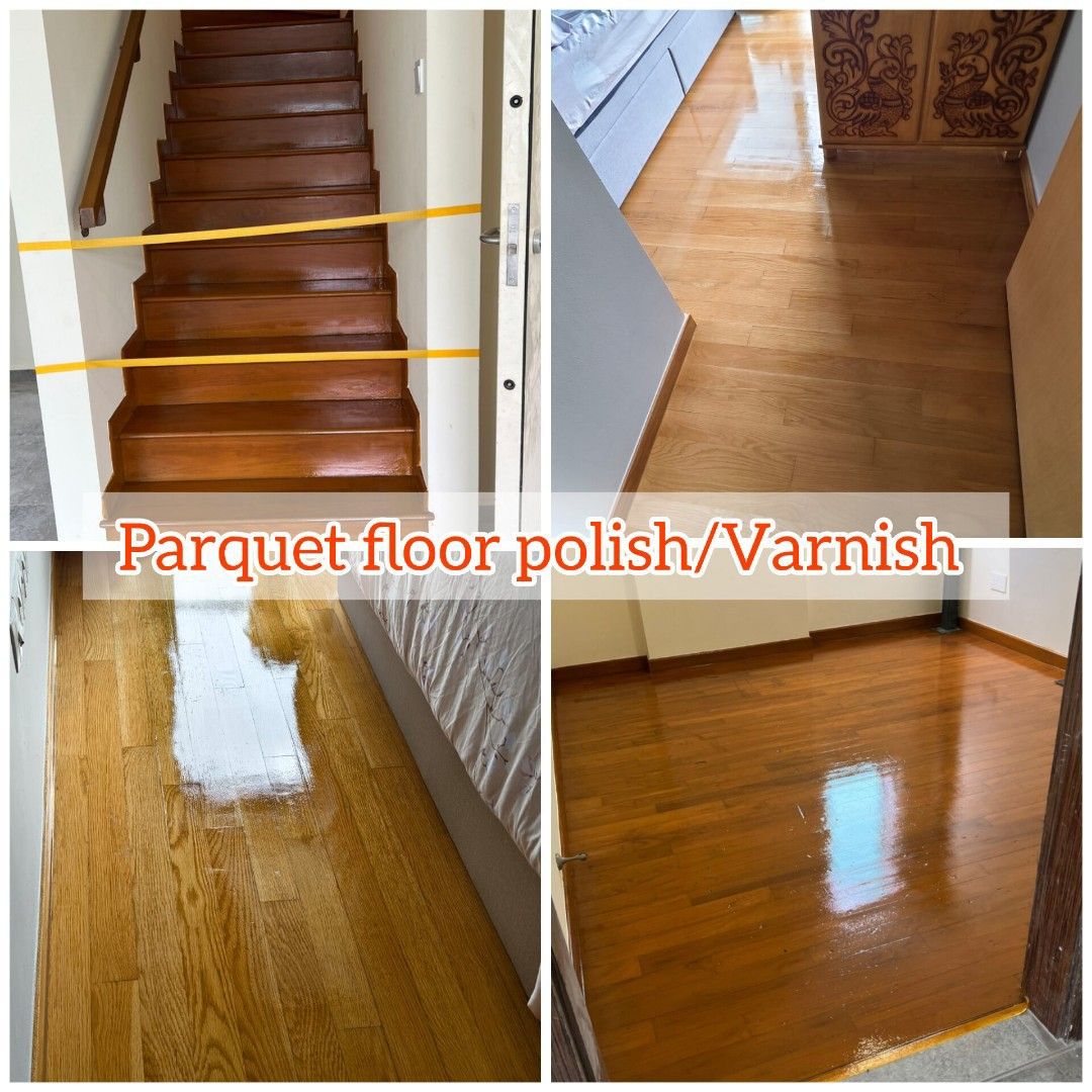 Beautiful view of Polishing Wood Staircase At Home