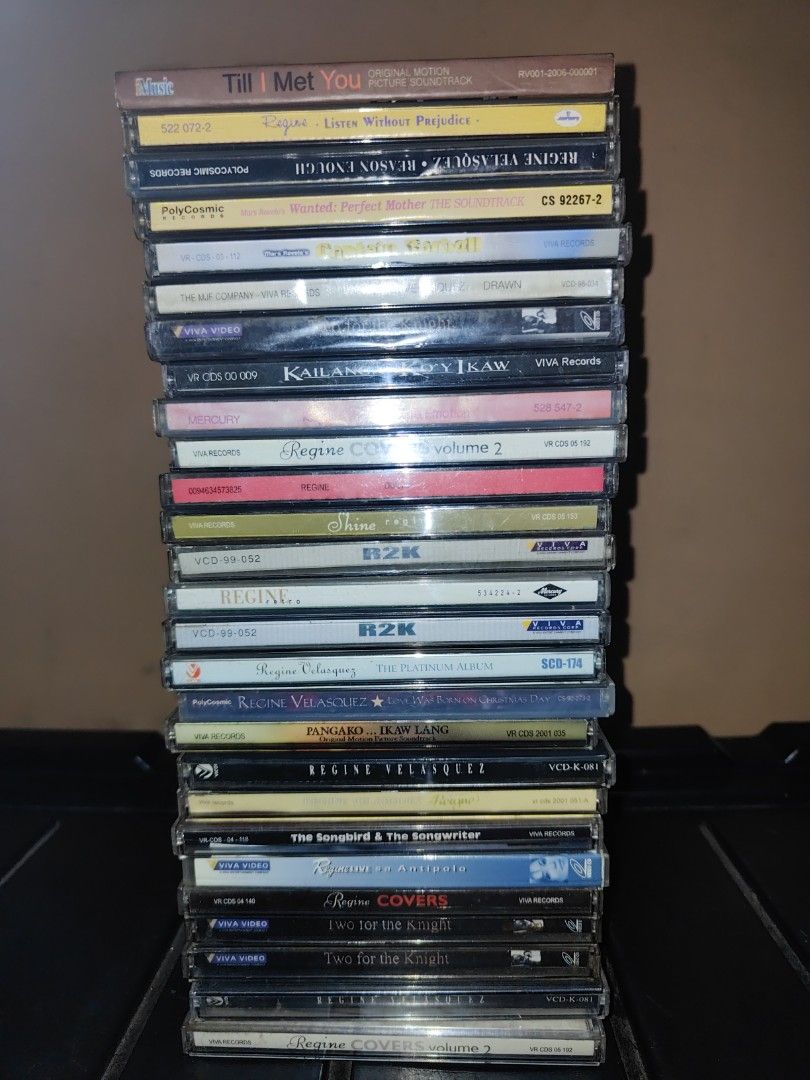 REGINE VELASQUEZ CD (Category: CDs & DVDs) located in Makati City. Submitted by urdiscogsph (Listing ID 1352792198, Image 2). Description: PRICE STARTS 499 EACH UP.