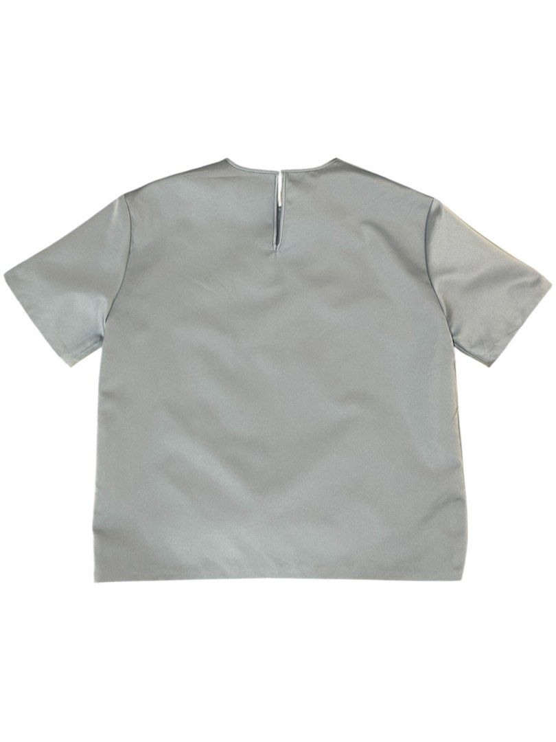 ROCHAS PARIS Silky Short Sleeve Blouse (Category: Luxury Apparel) located in Cagayan de Oro. Submitted by archive.picks (Listing ID 1352737220, Image 2). Description: ROCHAS PARIS Crystal Dragonfly Short Sleeve Blouse W:21” L:24” Shoulder:18” Sleeve:8.5” Hem:21” Issue photo attached Size 40 on tag negotiable .