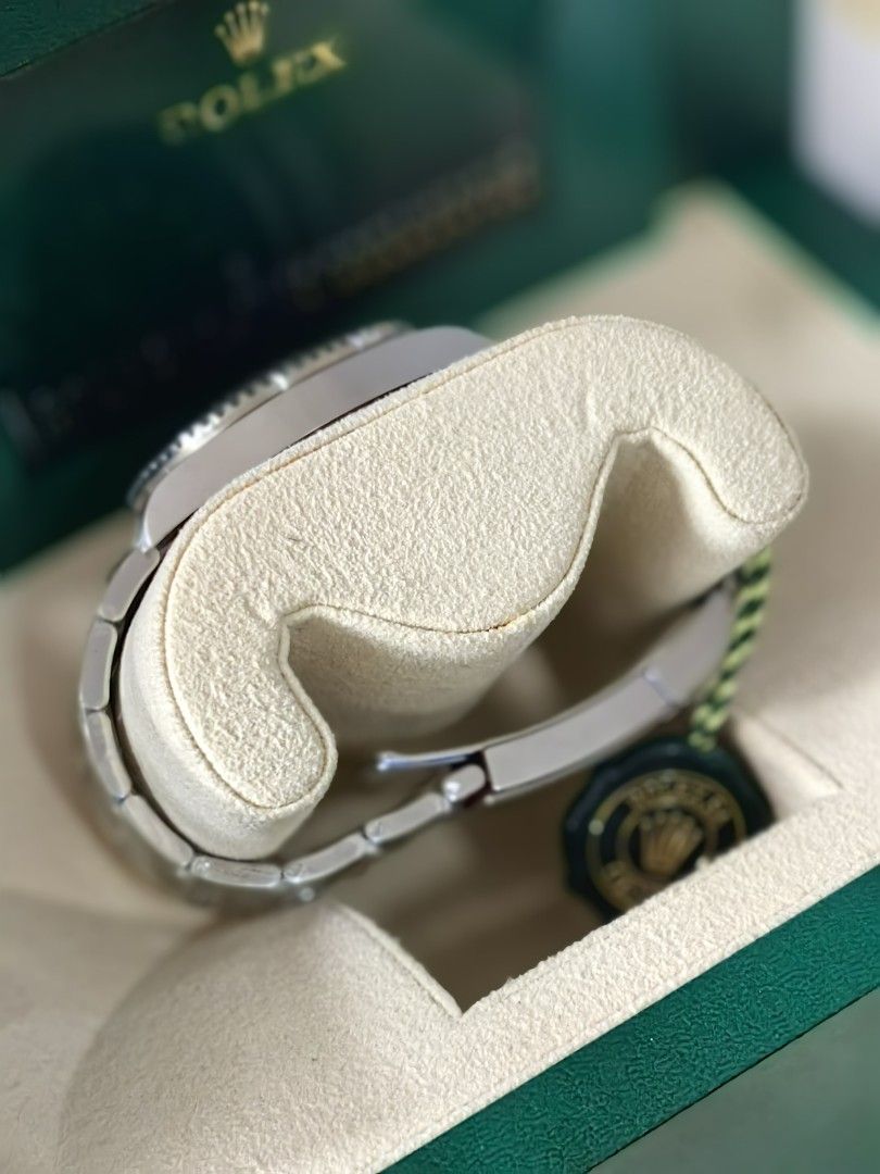 Rolex (Category: Luxury Watches) located in Manila. Submitted by teemelvinc (Listing ID 1352715856, Image 3). Description: Rolex gmt like new in box Aka batman 40mm 2022 126710 Complete Posted means available Feel free to nego but no last price.
