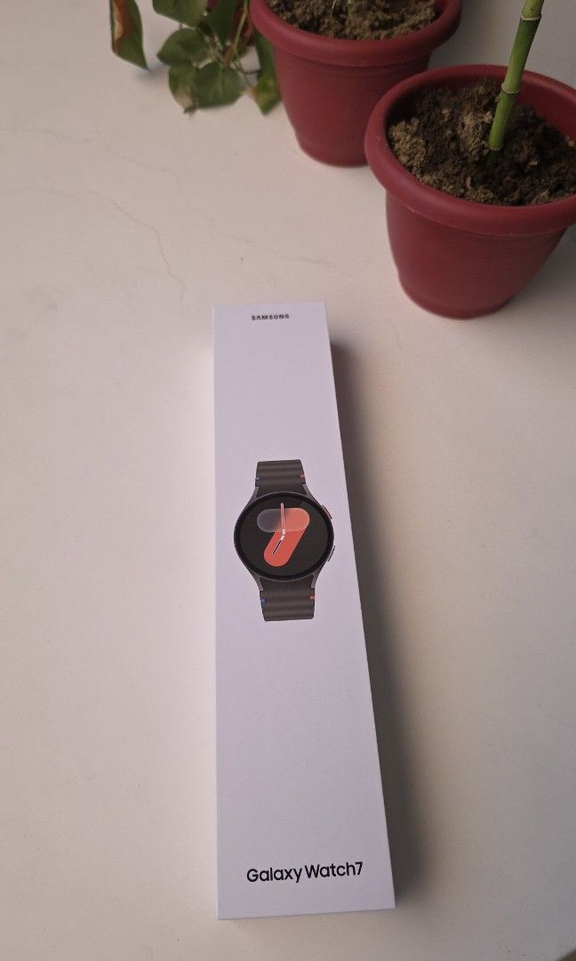 Samsung Galaxy Watch7, Smartwatch AI Tracker Bluetooth (Category: Wearables & Smart Watches) located in Pasig City. Submitted by nicksimplicio (Listing ID 1352794581, Image 2). Description: About this item (SAMSUNG Galaxy Watch7) •Galaxy Al-powered health insights - Check your daily condition with Energy Score and discover your body's potential. ¹ •Personalized Sleep Coaching - Get Sleep Coaching for restful nights.²,³ •Dual-Frequency GPS - Find 