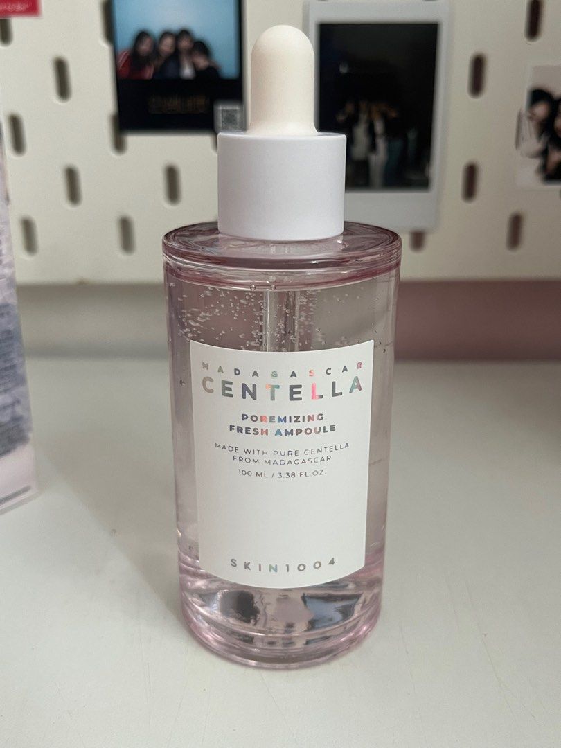 skin1004 centella madagascar poremizing fresh ampoule serum (Category: Face Care) located in Rizal. Submitted by juwostar (Listing ID 1352719212, Image 2). Description: opened but never used. comes w box mop: gcash mod: ggx and sdd (lalamove or grab) .