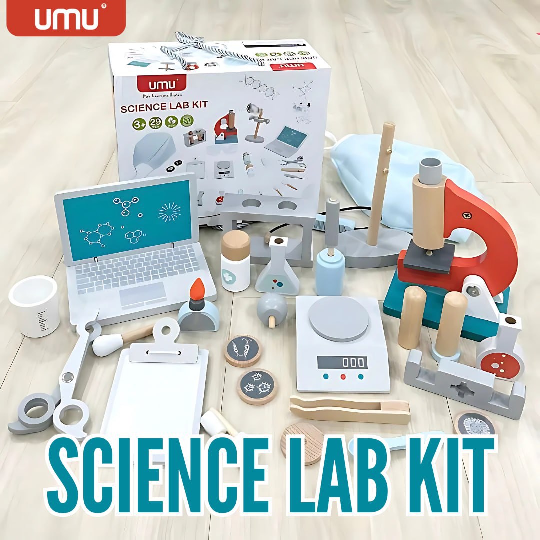 Wooden Science Lab Kit, Hobbies & Toys, Toys & Games on Carousell